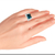 Sterling silver ring, 'Fascination' - Hand Crafted Sterling Silver Composite Turquoise Ring (image 2j) thumbail
