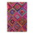 Recycled fabric Chindi rug, 'Rainbow Zigzags' - Recycled Fabric Multicolored Indian Hand Tufted Area Rug (image 2a) thumbail
