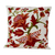 Cotton cushion covers, 'Marsala Garden' (pair) - Two Ivory Cotton Cushion Covers with Chainstitch Embroidery