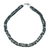 Labradorite strand necklace, 'Misty Dawn' - Sterling Silver Labradorite Necklace Handmade in India