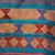 Jamdani silk shawl, 'Damaru in Teal' - Indian Shawl 100% Silk Grey Wrap with Multicolor Geometry