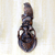Copper plated door knocker, 'Avian Melody' - Copper Plated Brass Door Knocker Bird Shape from India