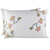 Cotton cushion covers, 'Floral Vines' (pair) - 100% Cotton Cushion Covers (Pair) Embroidered Flowers