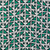 Seidenschal - Handgewebter geometrischer Seidenschal in Smaragd-Elfenbein aus Indien