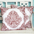 Cotton cushion covers, 'Abstract Beauty' (pair) - Two 100% Cotton Embroidered Cushion Covers from India thumbail