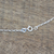 Garnet pendant necklace, 'Red Sunflower' - Hand Made Sterling Silver Garnet Pendant Necklace India (image 2d) thumbail