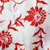 Silk shawl, 'Kolkata Blossoms in Red' - Hand Woven Silk Shawl Floral Motifs Red from India