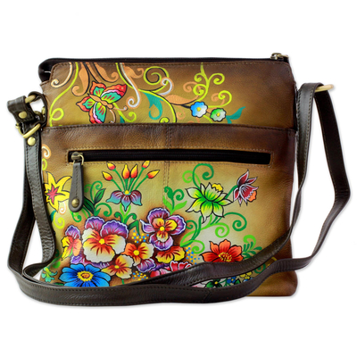 floral sling bags