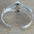 Citrine cuff bracelet, 'Heavenly Allure' - Handmade Composite Turquoise Citrine Cuff Bracelet India