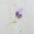 Chal de mezcla de seda - Mantón de mezcla de seda pintado a mano flor floral púrpura india