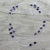 Collar estación larga amatista - Collar largo de plata de ley con amatista hecho a mano en la India