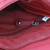 Suede shoulder bag, 'Fringed Magic' - Adjustable Fringed Crimson Suede Shoulder Bag from India