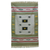 Wool area rug, 'Spring Allure' (4x6) - Hand Woven Geometric Wool Area Rug (4x6) from India