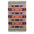 Wool area rug, 'Colorful Bliss' (4x6) - Indian Multicolored Striped Geometric Wool Area Rug (4x6) thumbail