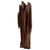 Driftwood sculpture, 'Nature's Delight II' - Hand Carved Brown Driftwood Sculpture by India Artisan (image 2c) thumbail