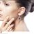 Rainbow moonstone and garnet dangle earrings, 'Pure Radiance' - Rainbow Moonstone Garnet Sterling Silver Dangle Earrings