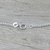 Halskette mit Onyx-Anhänger - Handgefertigte Halskette mit Anhänger aus Onyx und Sterlingsilber