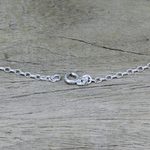 Malachite pendant necklace, 'Sophisticated in Green' - Malachite and Sterling Silver Pendant Necklace from India