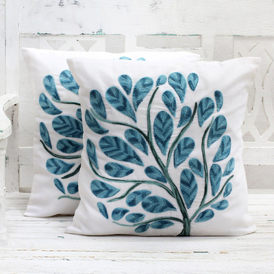 Cotton cushion covers, Tree of Life (pair)