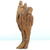 Reclaimed wood sculpture, 'Forever Friends' - Unique Reclaimed Driftwood Sculpture from India (image 2) thumbail