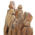 Reclaimed wood sculpture, 'Forever Friends' - Unique Reclaimed Driftwood Sculpture from India (image 2c) thumbail