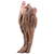 Reclaimed wood sculpture, 'Forever Friends' - Unique Reclaimed Driftwood Sculpture from India (image 2e) thumbail