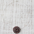 Granat-Anhänger-Halskette, „Crimson Burst“ – Granat- und Sterlingsilber-Anhänger-Halskette aus Indien