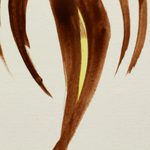 'Pure Love' - Signed Acrylic Portrait of a Young Girl from Rural India