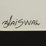 'Pure Love' - Signed Acrylic Portrait of a Young Girl from Rural India