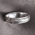 Sterling silver meditation spinner ring, 'Spinning Leaves' - Sterling Silver Spinner Ring with Leaf Motifs from India thumbail
