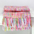 Throw, 'Vibrant Mix' - Bright Multicolored Throw Blanket with Fringe from India (image 2b) thumbail