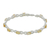 Citrine tennis bracelet, 'Beautiful Discretion' - India 925 Silver Jewelry Citrine Tennis Bracelet 5.5 Cts (image 2d) thumbail