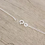 Onyx pendant necklace, 'Green Petals' - Green Onyx and Silver Floral Pendant Necklace from India