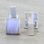 Agate cufflinks, 'Subtle Blue Waves' - Blue Lace Agate Silver 925 Cufflinks by Indian Artisans (image 2b) thumbail