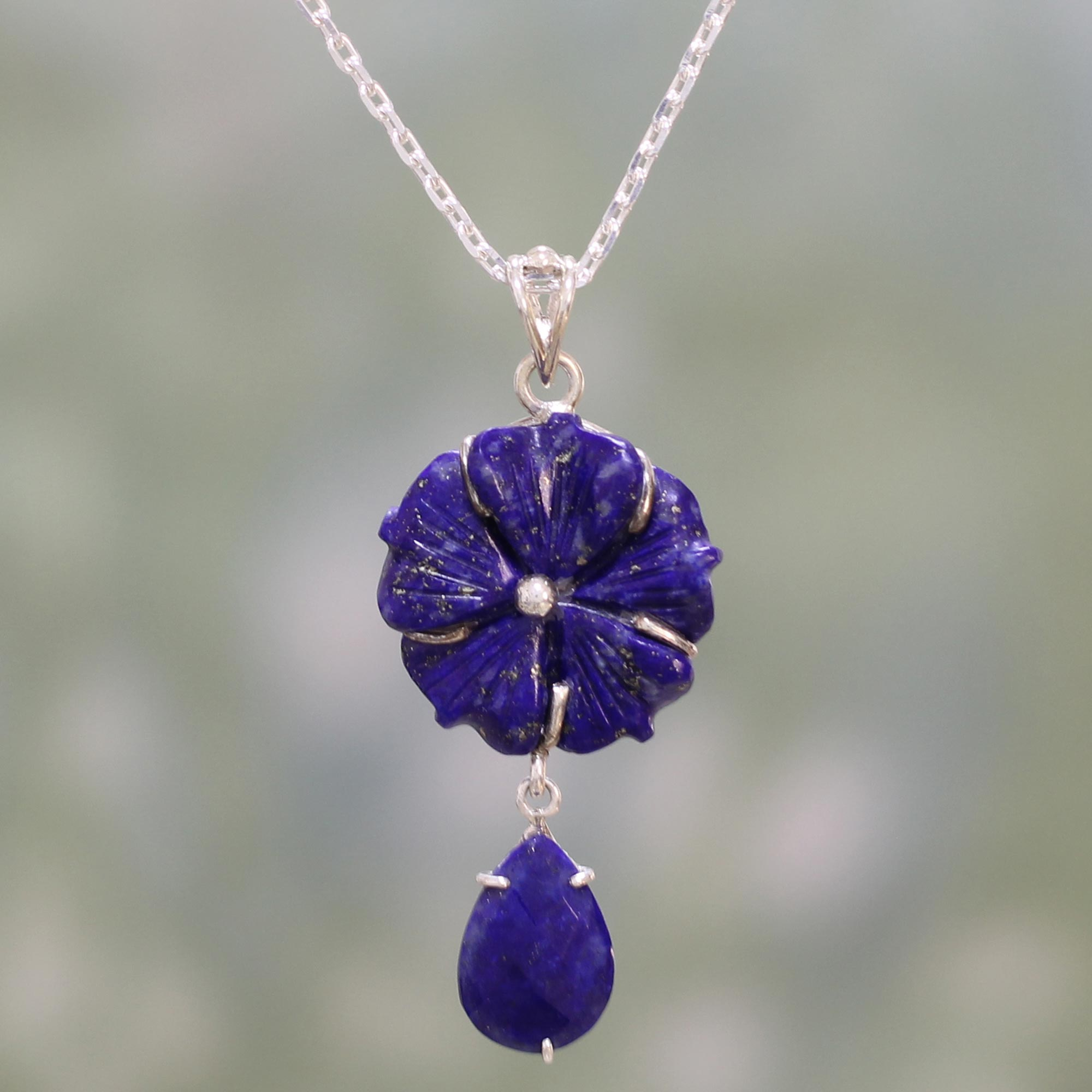 lapis lazuli flower
