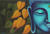 'Moksha - The Final Truth' - Cuadro firmado de Buda con hojas de la India