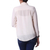 Silk blouse, 'Dazzling Alabaster' - 100% Silk Button Down Blouse with Tie Neck in Ecru
