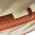 Leather handle handbag, 'Princess of Delhi' - Handcrafted Brown Leather Handle Handbag from India