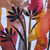 'Flower Wonder' - India Colorful Signed Ink Painting of Flowers in a Pot (image 2b) thumbail