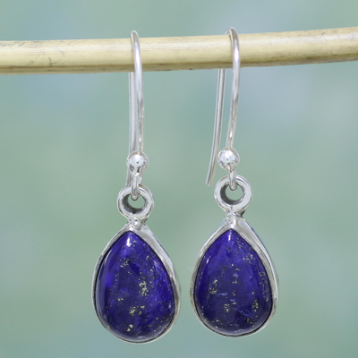 Lapis lazuli dangle earrings, Be True