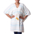 Cotton caftan, 'Turquoise Waves' - Striped Cotton Thorthu Beach Cover-Up Caftan from India (image 2a) thumbail