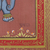 Miniature painting, 'Royal Elephant Herd' - Indian Elephant Theme Miniature Painting on Nutmeg Silk (image 2c) thumbail