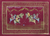 Miniature painting, 'Polo on Burgundy' - Signed Burgundy Mughal Miniature Folk Painting on Silk thumbail