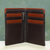 Men's leather wallet, 'Espresso Sienna Harmony' - Handsome Leather Wallet for Men in Espresso Brown and Sienna (image 2b) thumbail