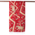 Silk Scarf with Tiger Motifs in Cornsilk and Crimson - Sundarbans ...