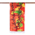 Hand painted silk scarf, 'Vallam Kali in Poppy' - Handwoven Multicolored Silk Wrap Scarf from India (image 2d) thumbail