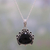 Onyx pendant necklace, 'Mysterious Allure' - Handmade Onyx and Sterling Silver Pendant Necklace thumbail