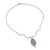 Chalcedony pendant necklace, 'Heavenly Bliss' - Chalcedony and Sterling Silver Pendant Necklace from India