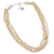 Citrine and cultured pearl beaded necklace, 'Lotus Beauty' - Citrine and Cultured Pearl Beaded Necklace from India thumbail