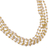 Citrine and cultured pearl beaded necklace, 'Lotus Beauty' - Citrine and Cultured Pearl Beaded Necklace from India (image 2d) thumbail